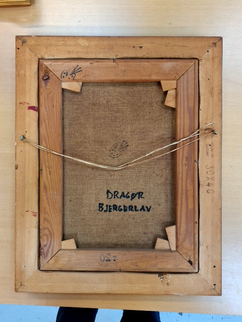 Erik Østerberg,  Motiv fra Dragør